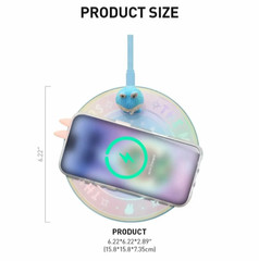 LABUBU Big Into Energy Wireless Phone Charger POP MART Monsters NEW IN BOX ✨