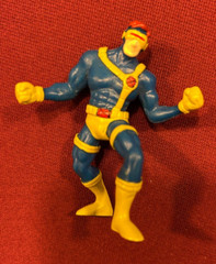 1991 MARVEL SUPERHEROES Thanos, Wolverine, Cyclops PVC Figure/Cake Topper