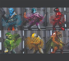 Energy Shield Accessory for Cosmic Legions Figures (Style 4)