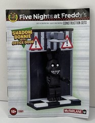 McFarlane FNAF Construction Set: Shadow Bonnie Office Door Set 12681 Complete