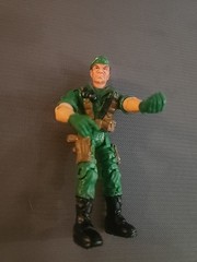 LANARD 2003 Green Beret Rick Ranger Military Soldier 4″ Action Figure To9