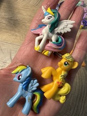 My Little Pony Figurines Lot Of 14 Colorful Collectables