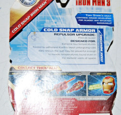 MARVEL IRON MAN 3 COLD SNAP REPULSOR FREEZE BLAST 3.75″ FIGURE Sealed