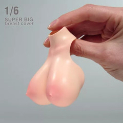 1/6 Replacement Breast Cover Female E-H Big Huge Model For12”PH TBL Figure Body