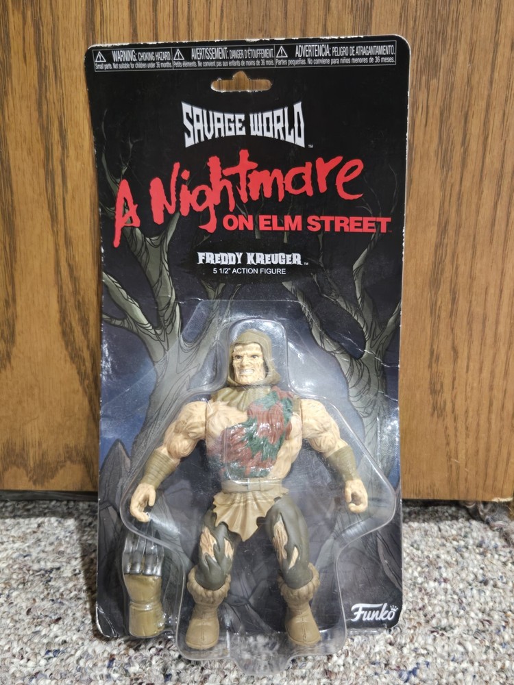 Nightmare on Elm Street Freddy Krueger Funko Savage World Action Figure