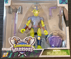 Boss Fight Studio Saurozoic Warriors Seph Rasan Dinosaur Figure Boxed 2023