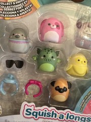 SQUISHMALLOWS SQUISH-A-LONGS – 8 FIGURE PACK – SERIES 2
