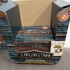 NEW How To Train Your Dragon World Of Berk Book Of Dragons Display With 12 Boxes
