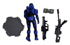 WORLD OF HALO Infinite UNSC Checkpoint SPARTAN GUNGIR, DROP SHIELD, & TURRET GUN
