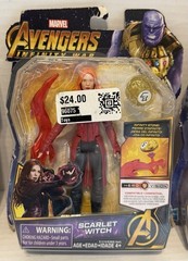 Marvel Avengers Infinity War Lot 4 Scarlet Witch & Black Widow FREE SHIPPING