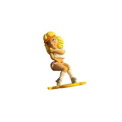 Sony Creative 2003 Fafi Girls Gashapon Roller Girl 3″ Vinyl Figure Used