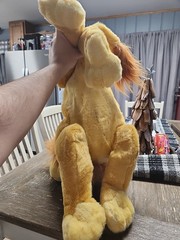 Disney The Lion King Adult Simba 24” Plush Toy Mattel Vintage Large Jumbo #2