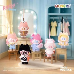 Hugkis-Angry Aimee A Day in The Life Series Plush Doll Cute Design Pendant