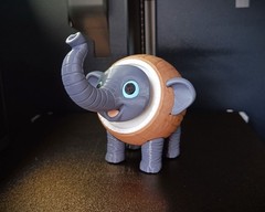 Italian Brainrot – Cocofanto Elefanto 3D Printed Figurine Toy For Kids & Adults