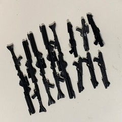 11x 1:12 Scale Rifle Blaster For 6” Star Black Series Clone Wars Trooper Figure