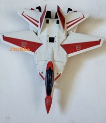 HASBRO TRANSFORMERS GENERATIONS LEADER CLASS- JETFIRE -THRILLING 30, Decal upgrd
