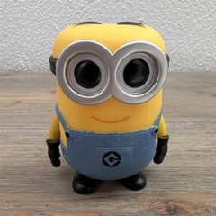 Illumination Minion Despicable Me Plastic Figurine Yellow Blue Black Silver