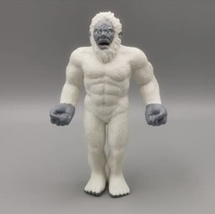 Yeti Bigfoot Crypid Beast Toy Animal Action Figure Statue Office Home Decor