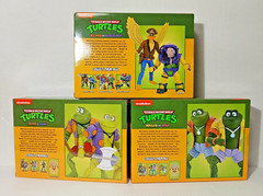 NECA TMNT Lot Rasputin & Genghis Frog, Napoleon & Attila, Ace Duck & Mutagen Man