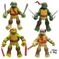 4 PCs Movie Teenage Mutant Ninja Turtles Classic Collection Action Figures