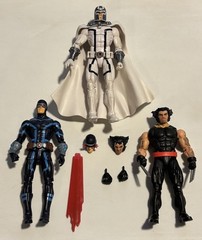 Marvel Legends X-Men Lot Of 3 – Cyclops Wolverine Magneto 6” Loose Figures