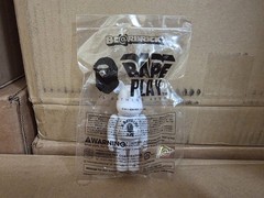 Medicom Toy Be@rbrick Bape 2011 NOVELTY (WHITE) 100% Bearbrick US Seller RARE