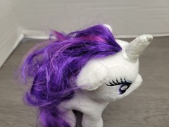 2014 Ty Beanie Babies My Little Pony Sparkle Rarity 7″ Plush With Tags