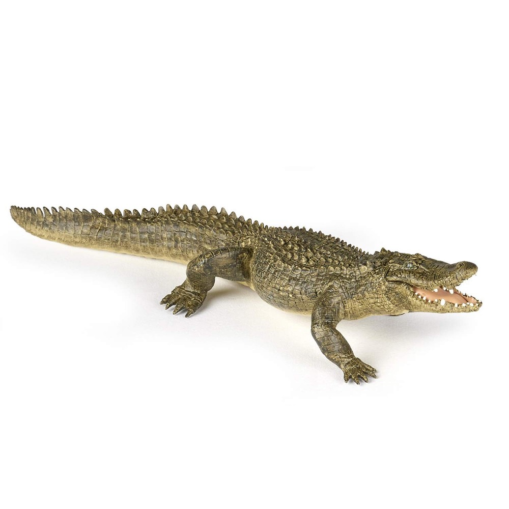 Papo Alligator – Hand Painted Figurine – Heirloom Quality Collectible (50254)