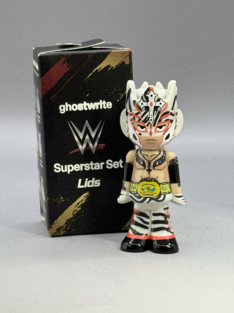 Rey Mysterio Ghostwrite WWE Exclusive Belt Action Figure Lids Exclusive