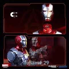 IN US STOCK!! Killerbody Iron Man MK5 Cosplay Wearable Helmet Voice Control New