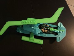Dreadnok Swampfire 1/12 Scale 3D Printed Vehicle Glow in the Dark GI Joe Display
