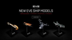 EVE Online – Hyperion- GamePrint – 3D printed 7 inches Scale