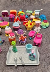 Lot of 55+ Shopkins Various Seasons Mix Rares and Commons