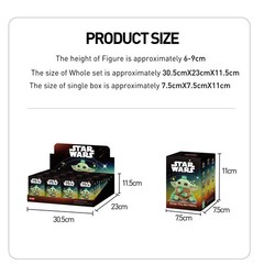 Star Wars Grogu Tiny But Mighty Series Figures,Collectible Holiday & Birthday…