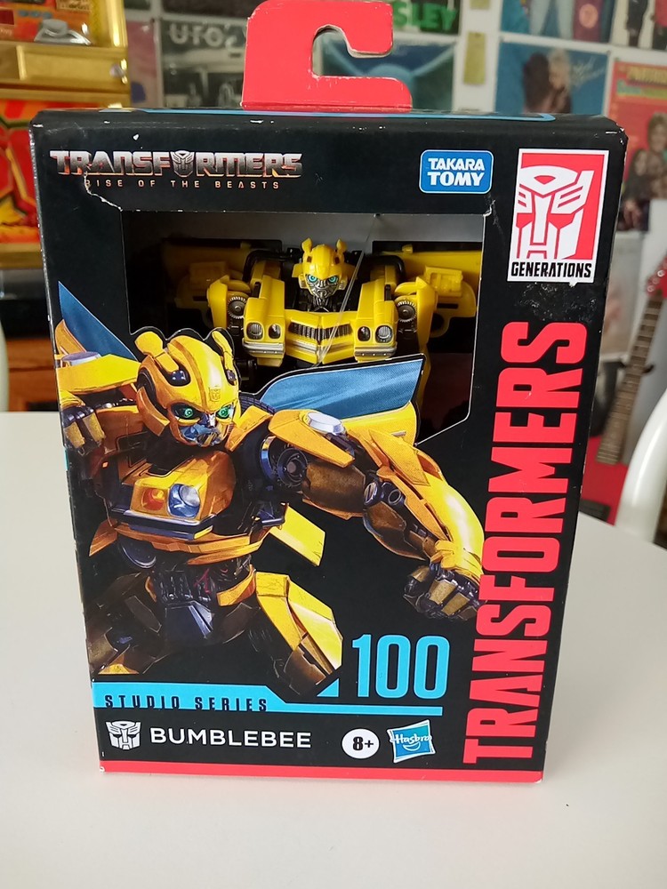 Hasbro Transformers Studio Series Deluxe 100 Bumblebee Action Figure New In Box