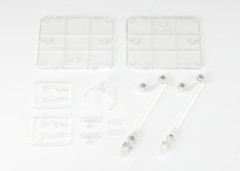 Bandai Tamashii Nations Tamashii Stage Act. 4 for Humanoid Stand Support (Clear)
