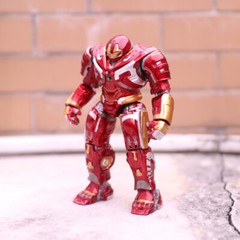 Avengers Iron Man MK44 Hulkbuster 7in Action Figure Collection LED Toys Gift Box
