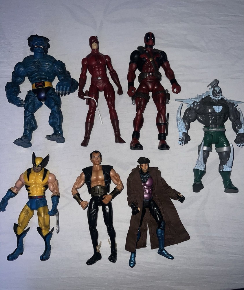 Marvel And Dc Figure Lot, What You See Is What You Get. In Good Condition