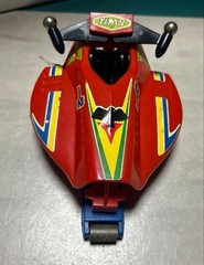 Takara Microman UFO Titan 2 Vintage Showa Parts Missing Box Damage Japan