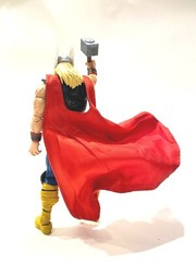 PB-C-THOR: Red Wired Cape for Marvel Legends 80th Anniversary Thor (No Figure)