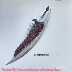 3D Hand-painted 1/12 Devil Sword Sparda Weapon Model For 6″ Action Figure