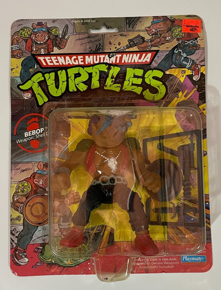 TMNT Teenage Mutant Ninja Turtles Bebop with Shell Drill Weapon Card