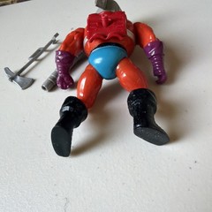 Masters of the Universe—Snout Spout Action Figure w/ Axe Orange Purple Gray