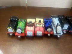 Thomas The Tank Engine Magnetic Metal Die Cast & Plastic Lot Of 9