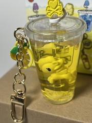 Tokidoki Unicorno Beverage Besties Lemonina Fizz 3″ Vinyl Keychain Bag Charm New