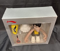 Lin Dan Limited Edition Li Ning Toy Figure Box Damage