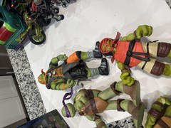 Huge Lot Mixed Teenage Mutant Ninja Turtles TMNT Figures Copters And More!