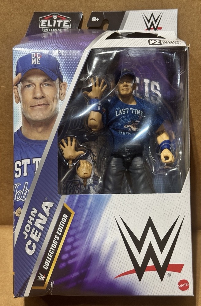 WWE John Cena Elite Series 119 Collectors Edition Toy Wrestling Figure *NOT MINT