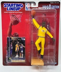1998 KENNER STARTING LINEUP NBA BASKETBALL SHAQUILLE ONEAL LAKERS MOC