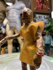 Land of the Lost prototype ENIK Sleestak custom miniature figure with base